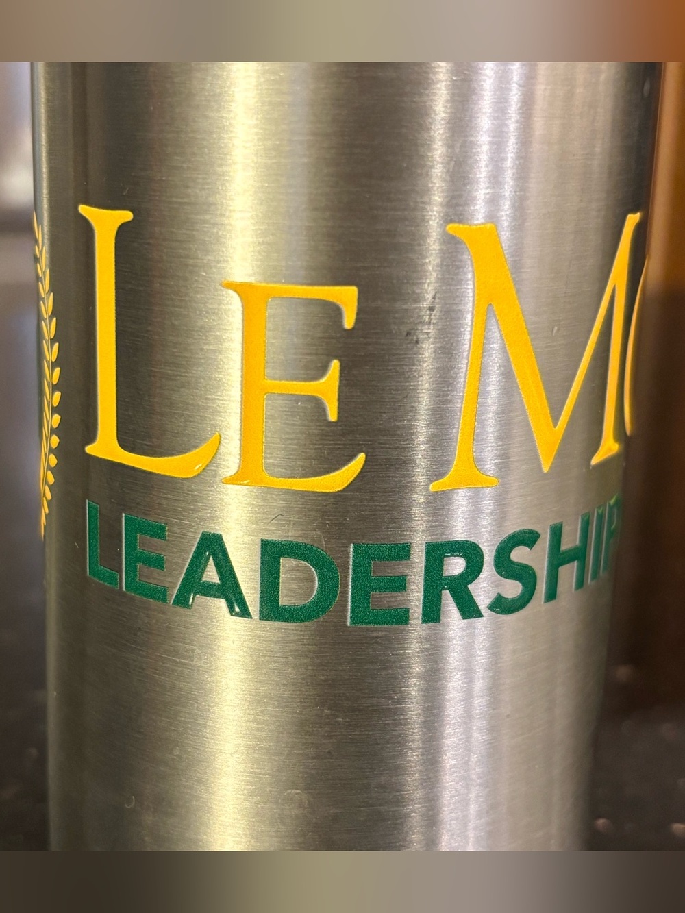 Le Moyne College 25 Oz Stainless Steel Water Bottle Leadership Academy